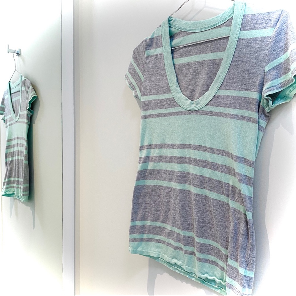 James Perse Size1 Cotton Jersey Tee